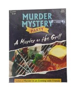 MURDER MYSTERY PARTY: A Murder on the Grill - Dinner Party Game For 6 - 8 - £19.69 GBP