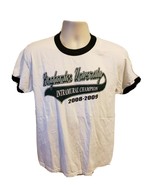 2008 Binghamton University Intramural Champion Adult Medium White TShirt - £15.72 GBP