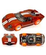 Sharon&#39;s Choice 3x Orange 1966 Ford GT 40 SRT BULLDOG HO Slot Car Fast &amp;... - $972.05 MXN