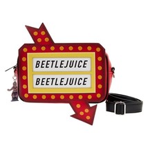 Beetlejuice - Graveyard Sign Crossbody Bag by LOUNGEFLY - £50.66 GBP