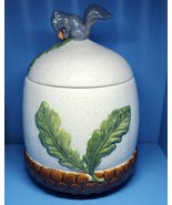 1980&#39;s Squirrel On Acorn Nut Container / Cookie Jar Hand Painted Vintage... - $26.99