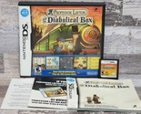 Professor Layton and the Diabolical Box (Nintendo DS) Complete Manual Te... - $11.87