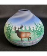 Cedar Mesa Navajo Native American Made Pottery High Country Elk Seed Bow... - €22,61 EUR