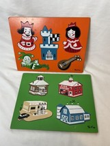 Vintage Sifo Children’s Puzzles Set Of Two - £17.79 GBP