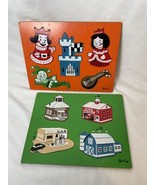 Vintage Sifo Children’s Puzzles Set Of Two - £17.67 GBP