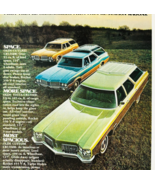 1972 Oldsmobile Cutlass Cruiser Wagon Advertisement Vintage Automobile D... - $458.41 MXN