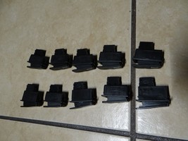 10 Horn Switches, 2 Pin, Black, Chinese Scooter - £7.81 GBP