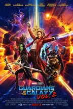 Guardians of The Galaxy Volume 2 Movie Poster | 11x17 | 2017 | NEW | USA - £12.64 GBP