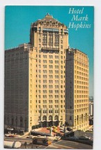 Postcard CA California San Francisco Hotel Mark Hopkins Chrome Unused - £3.88 GBP