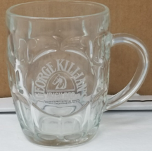 George Killian&#39;s Irish Red Beer Mug Glass Stout Ribbed Etched Horse Head... - $11.35
