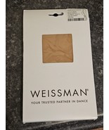 Weissman Adult Size SA MA LA XLA XXLA Style W695 Honey Stirrup Dance Tights - $266.09 MXN