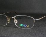 Vintage KENDO 1392 Grey /Gold UNIQUE RARE EYEGLASSES GLASSES FRAME 50-20... - $59.42
