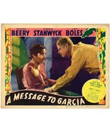 A MESSAGE TO GARCIA (1936) Lobby Card with John Boles &amp; Alan Hale Sr. Cl... - $203.75 CAD