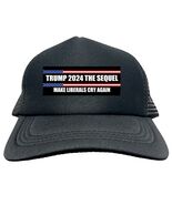 TRUMP THE SEQUEL CRY MAGA 2024 FUNNY Trucker Hat Cap Foam Mesh Baseball ... - $15.83