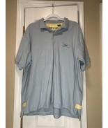 Orvis Heavy Cotton Fishing Polo Shirt Men&#39;s XL Blue Light Wash Short Sle... - €16,26 EUR