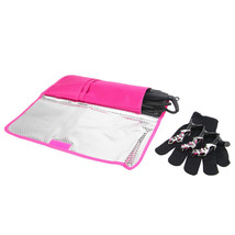 Hot Flat Iron Travel Bag Curling Styling Heat Resistant Pouch Holder Car... - £25.57 GBP