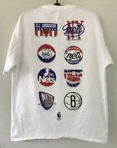Nike Tee Loose Fit Brooklyn New Jersey Nets 1967-2021 Basketball T Shirt... - $19.79