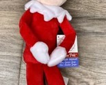 Elf on the Shelf Boy Plushee Soft Doll Toy Light Tone Blue Eye Christmas... - $17.80