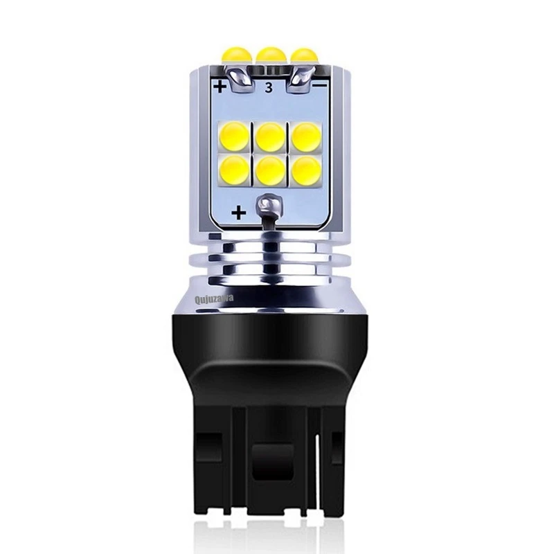 1Pcs T20 7440 W21W WY21W Super Bright 1800Lm LED Auto Backup Reverse Lamp Turn S - £115.60 GBP