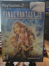 Final Fantasy 12 XII (PlayStation 2, 2006) Tested Black Label Square Enix - £27.78 GBP