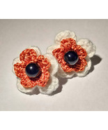 Flower Crochet Stud Earrings - $5.00