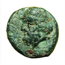 Ancient Greek Coin Birytis Troas AE11mm Kabeiros / Club in Wreath 00661 - £20.07 GBP