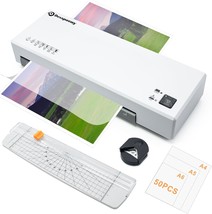 Laminator,4 In 1 Thermal And Cold Laminator Machine With 50Pc Laminating - £34.68 GBP