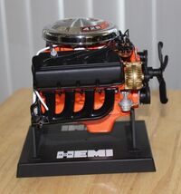 CHRYSLER 426 C.I. HEMI ENGINE REPLICA 1:6 ENGINE BY LIBERTY CLASSICS JC173 - $74.95