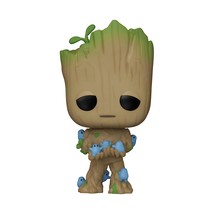 Funko Pop! Marvel: I Am Groot, Groot with Grunds - £20.41 GBP