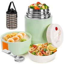 , 27 Oz Insulated Food Jar With Spoon And Handle, 316 Stainless Steel Thermal Lu - $32.99