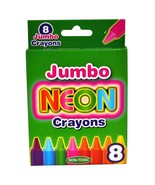 Jumbo Neon Crayons - £3.89 GBP