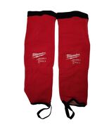 Milwaukee Protective Arm Sleeves 16 in length Red 4Way Stretch Cut 3 Res... - $5.99