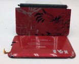Nintendo 3DS XL Pokemon X &amp; Y Limited Edition Yveltal Xerneas Red Consol... - £38.06 GBP
