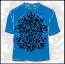 Alice In Wonderland Movie, Alice Sword Glitter T-Shirt,  Size XXL, NEW UNUSED - £13.08 GBP