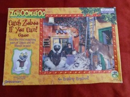 Pressman Zoboomafoo Catch Zooboo If You Can Memory Pair Card Game HTF Rare - £155.95 GBP