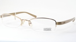 Gianfranco Ferre GF10804 Oro Gafas Marco 53-18-140mm Italia - £72.15 GBP