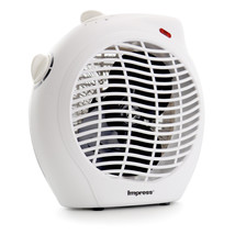 Impress Dual Setting Fan Heater with Adjustable Thermostat - £45.29 GBP