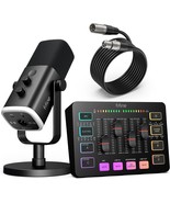 Fifine Gaming Equipment Bundle, Dynamic Xlr/Usb Gaming Microphone, Ampli... - $129.94