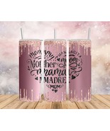 Skinny Tumbler with Straw, 20oz/30oz, Heart Quote, Heart Mum, Mama, awd-707 - £28.40 GBP+