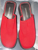 Crossroads Orthotic Red Slip On Clogs Size 8.5 Women's NWOB - $26.70