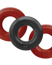 Hunky Junk 3 Pack C Ring Cherry/tar Ice - $15.00