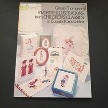 Dover Needlework Ginnie Thompson Children's Classics Illustrations Cross Stitch - $5.57