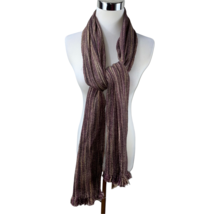 New w/ Tags MANOS de URUGUAY Hand Woven Alpaca Silk Scarf Wrap 74&quot; x 17&quot;... - $36.50