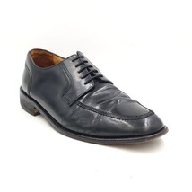 Bostonian First Flex Men Apron Toe Derby Oxfords US 9M Black Leather - £11.73 GBP