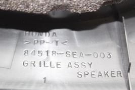 04-08 ACURA TSX Left Driver Side Speaker Grille Cover F2592 image 11