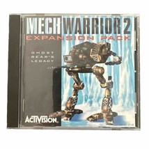 MechWarrior 2 Expansion Pack Ghost Bear&#39;s Legacy PC 1996 Activision VG - $9.50