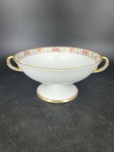 RC NIPPON Hand Painted Double Handle Footed Compote Candy Dish. Mint condition - £11.03 GBP