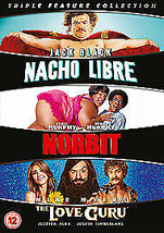 Nacho Libre/Norbit/The Love Guru DVD (2009) Mike Myers, Schnabel (DIR) Cert 12 P - £13.99 GBP