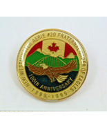 New Westminster Aerie #20 Fraternal Order of Eagles 100 Anniversary Pin ... - £11.95 GBP