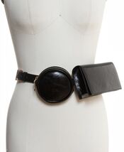 Inc Women's Multi Bag Belt Bag Size M Black NWT - $18.37